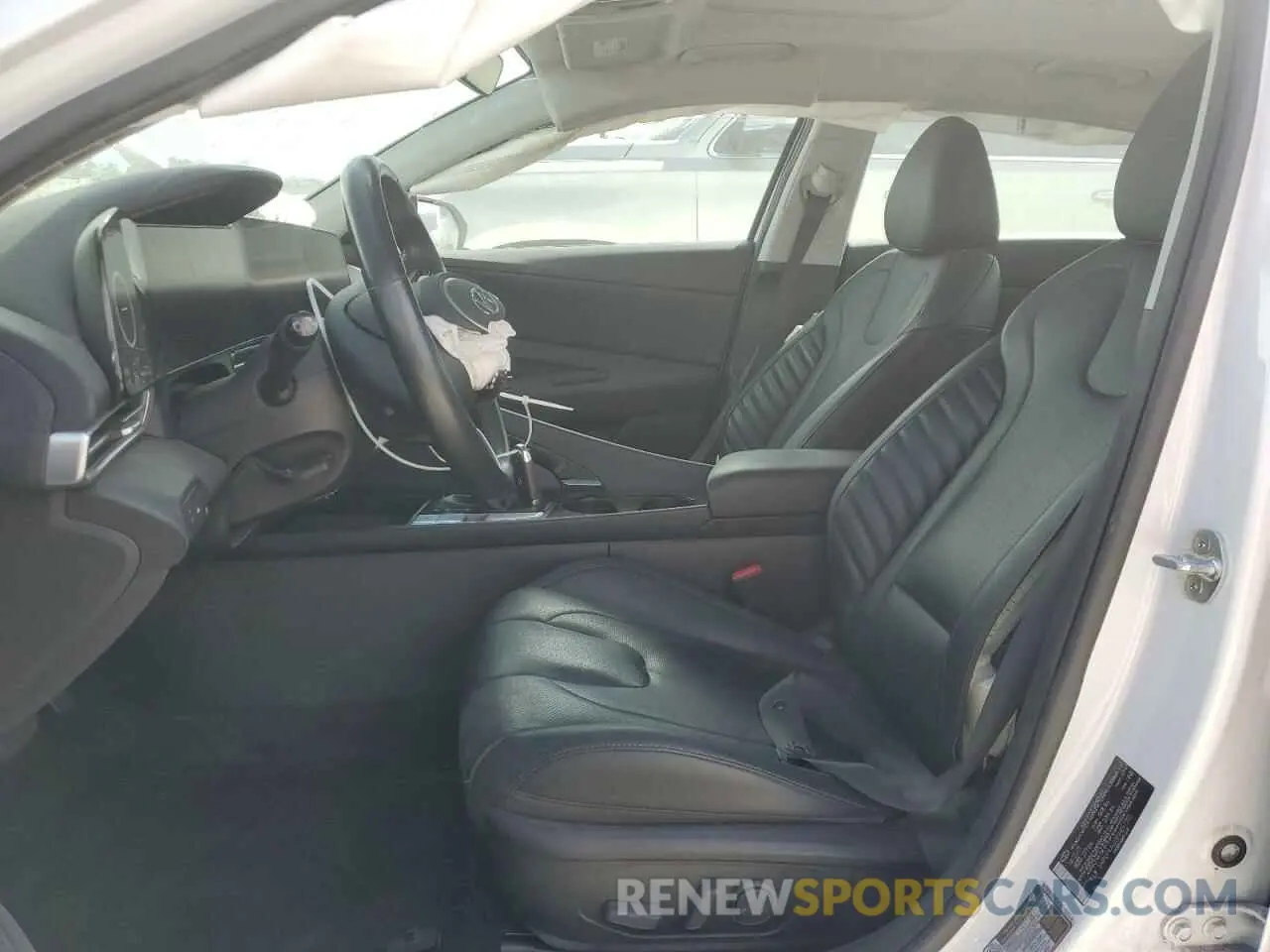 7 fotografías del automóvil dañado 5NPLP4AG0NH057322 HYUNDAI ELANTRA 2022