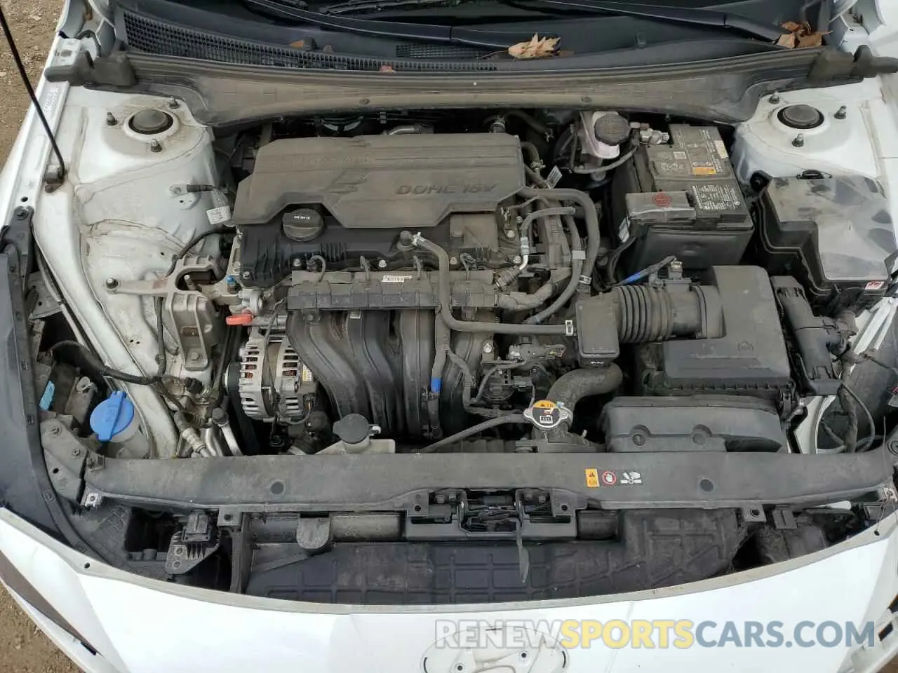 11 fotografías del automóvil dañado 5NPLP4AG2NH075546 HYUNDAI ELANTRA 2022