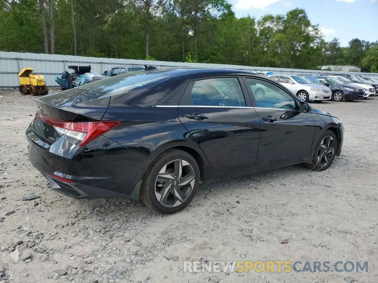 3 fotografías del automóvil dañado 5NPLP4AG6NH068079 HYUNDAI ELANTRA 2022