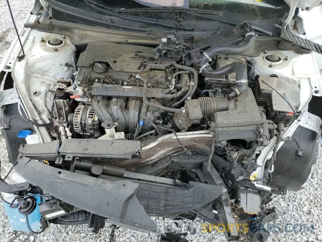 11 fotografías del automóvil dañado 5NPLP4AG6NH069524 HYUNDAI ELANTRA 2022