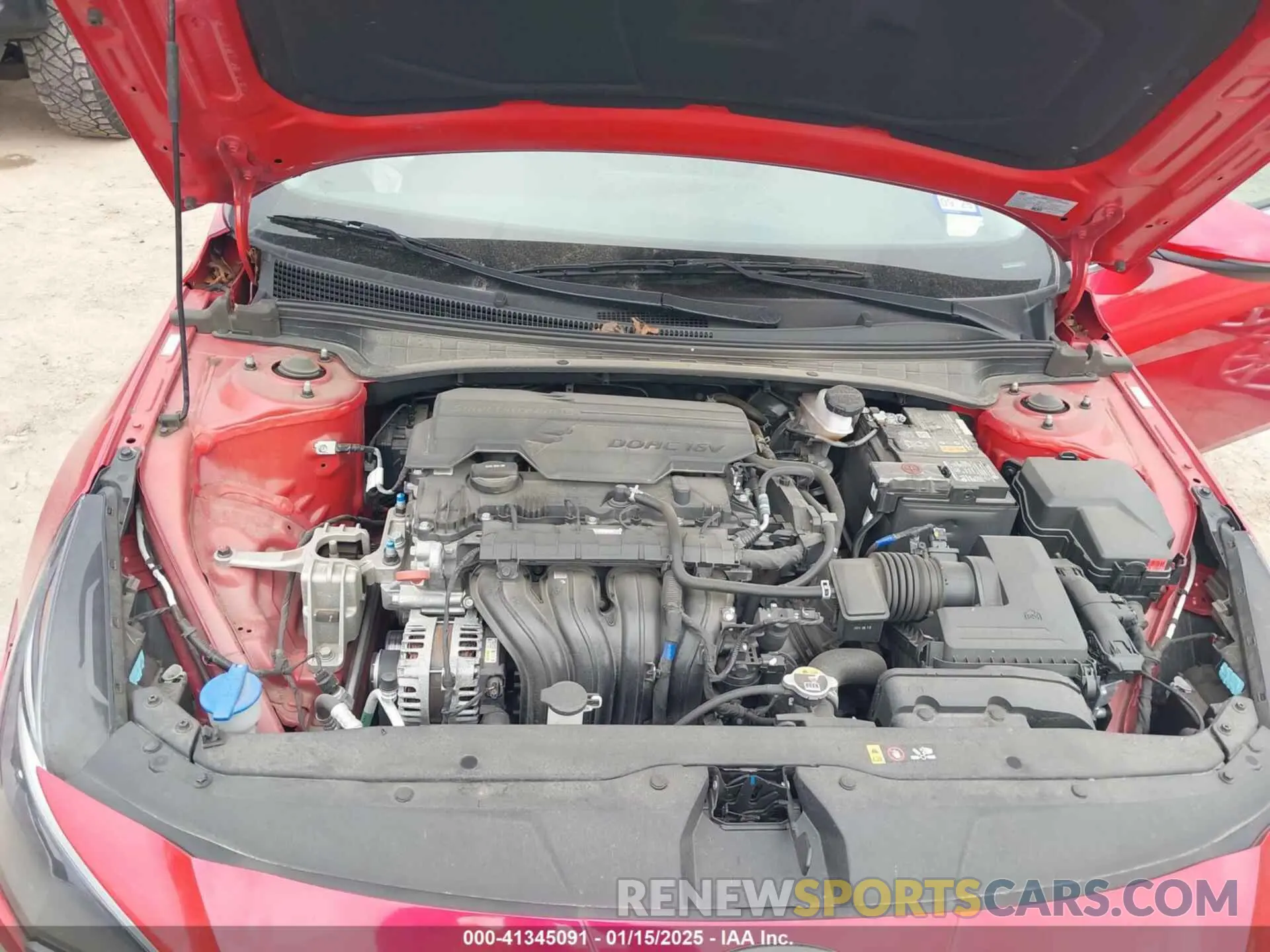 10 fotografías del automóvil dañado 5NPLP4AG7NH076157 HYUNDAI ELANTRA 2022