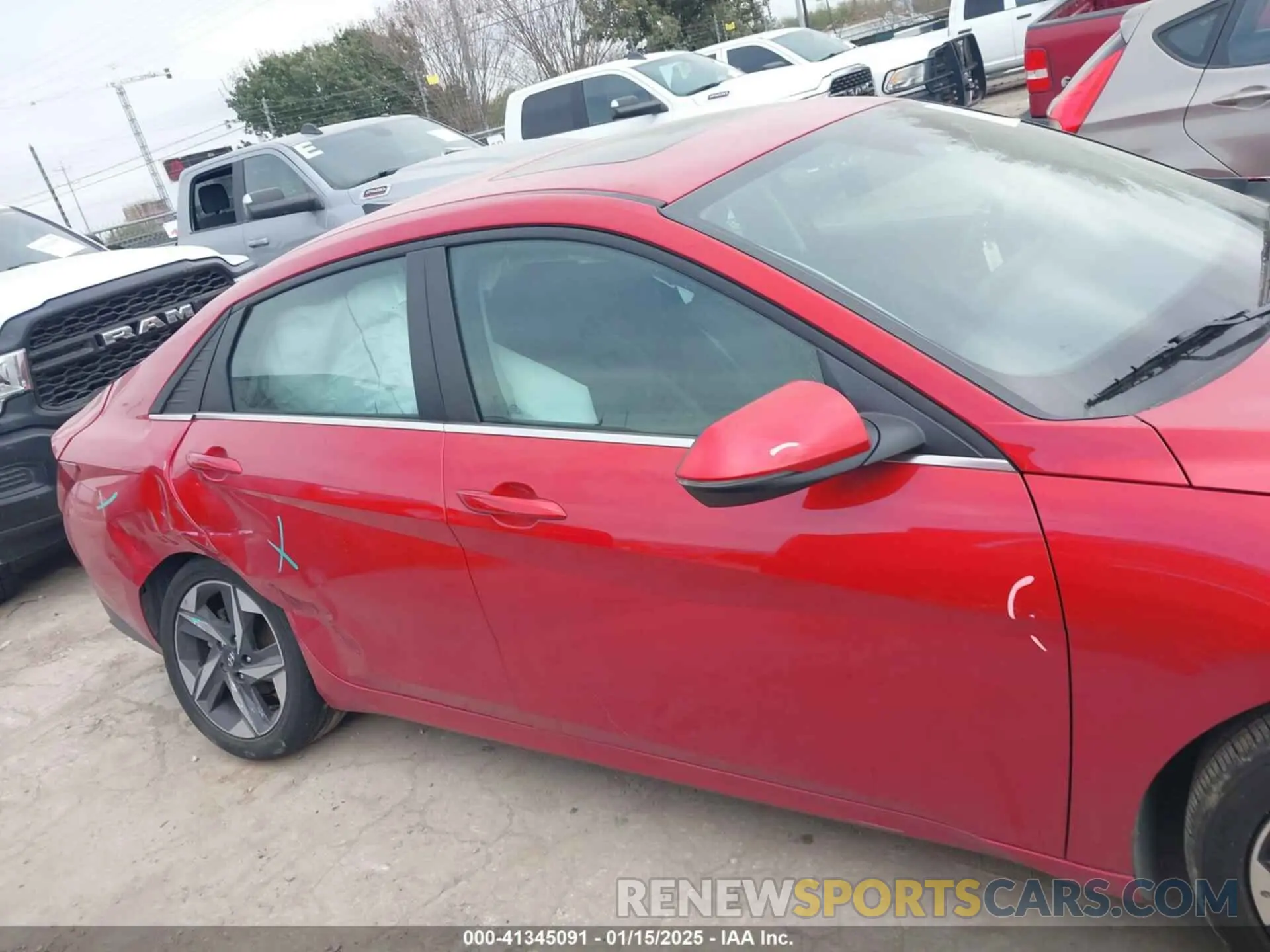 13 fotografías del automóvil dañado 5NPLP4AG7NH076157 HYUNDAI ELANTRA 2022