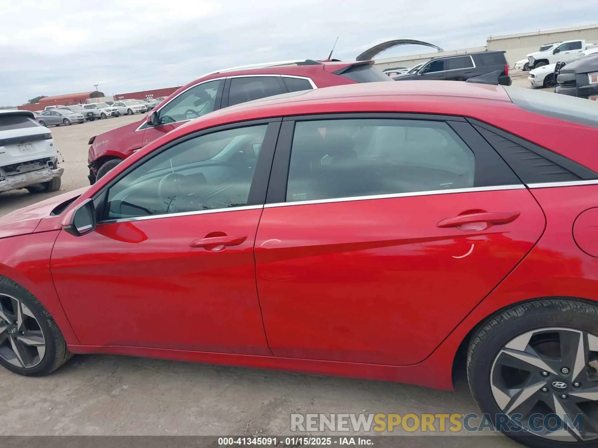 14 fotografías del automóvil dañado 5NPLP4AG7NH076157 HYUNDAI ELANTRA 2022