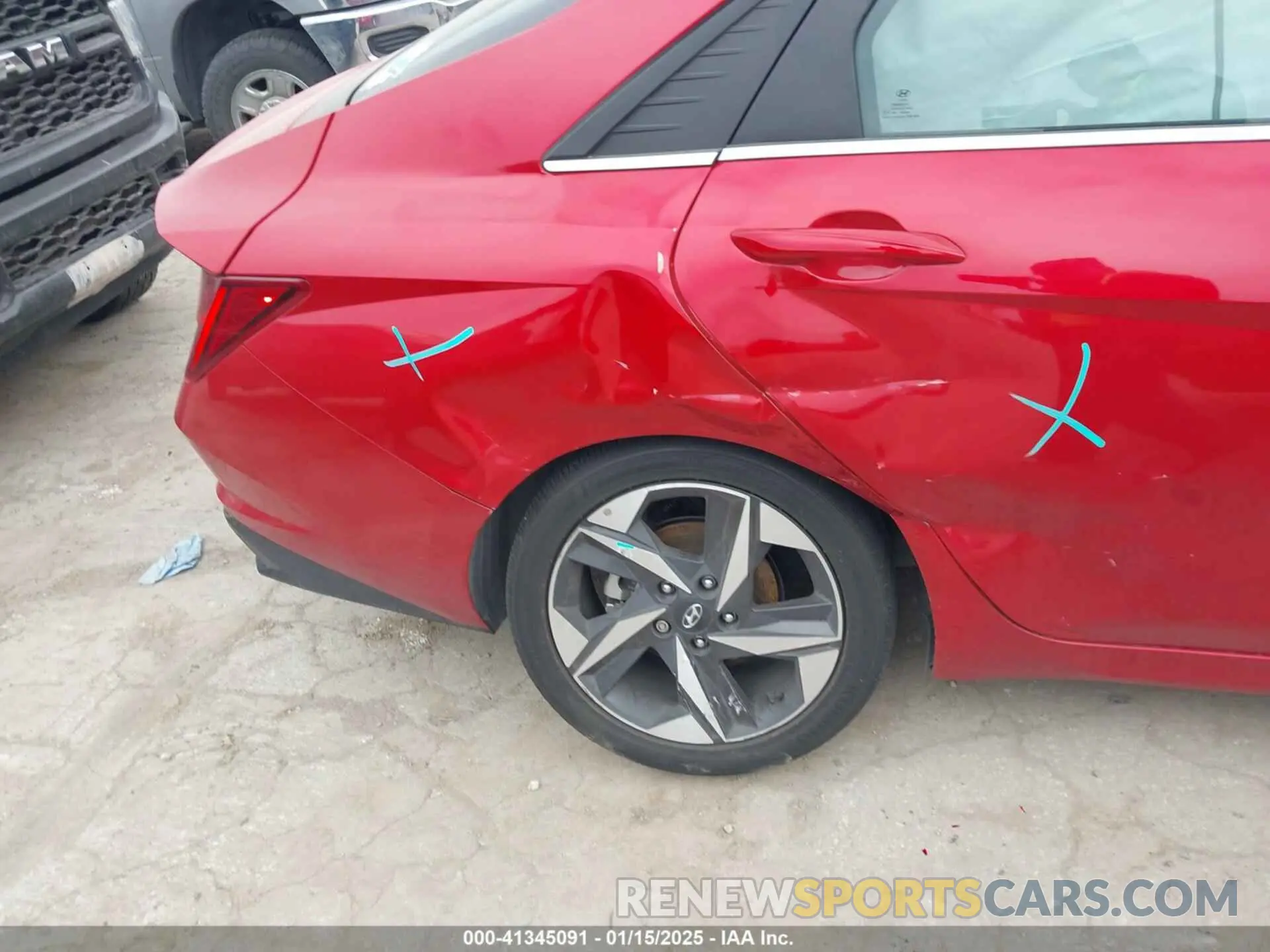 6 fotografías del automóvil dañado 5NPLP4AG7NH076157 HYUNDAI ELANTRA 2022