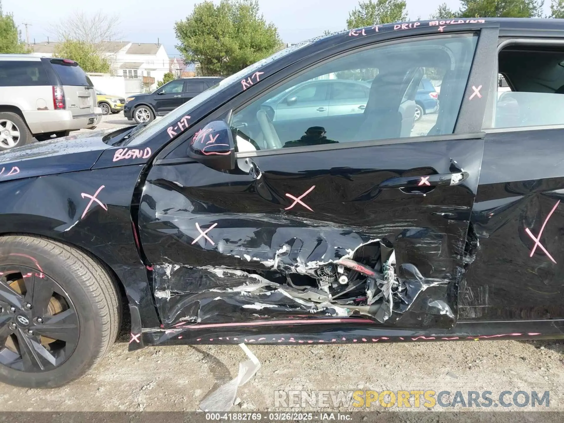 6 fotografías del automóvil dañado 5NPLS4AG0NH076385 HYUNDAI ELANTRA 2022