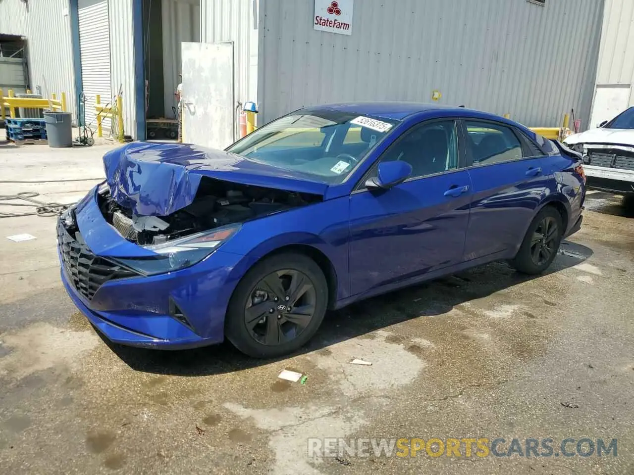 1 fotografías del automóvil dañado 5NPLS4AG1NH056761 HYUNDAI ELANTRA 2022