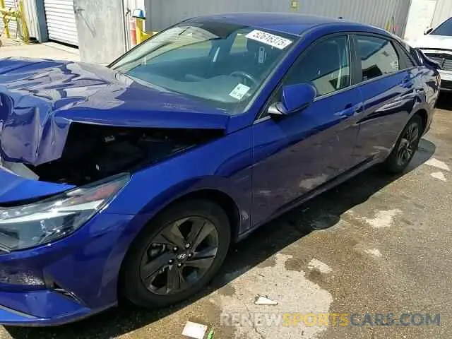13 fotografías del automóvil dañado 5NPLS4AG1NH056761 HYUNDAI ELANTRA 2022