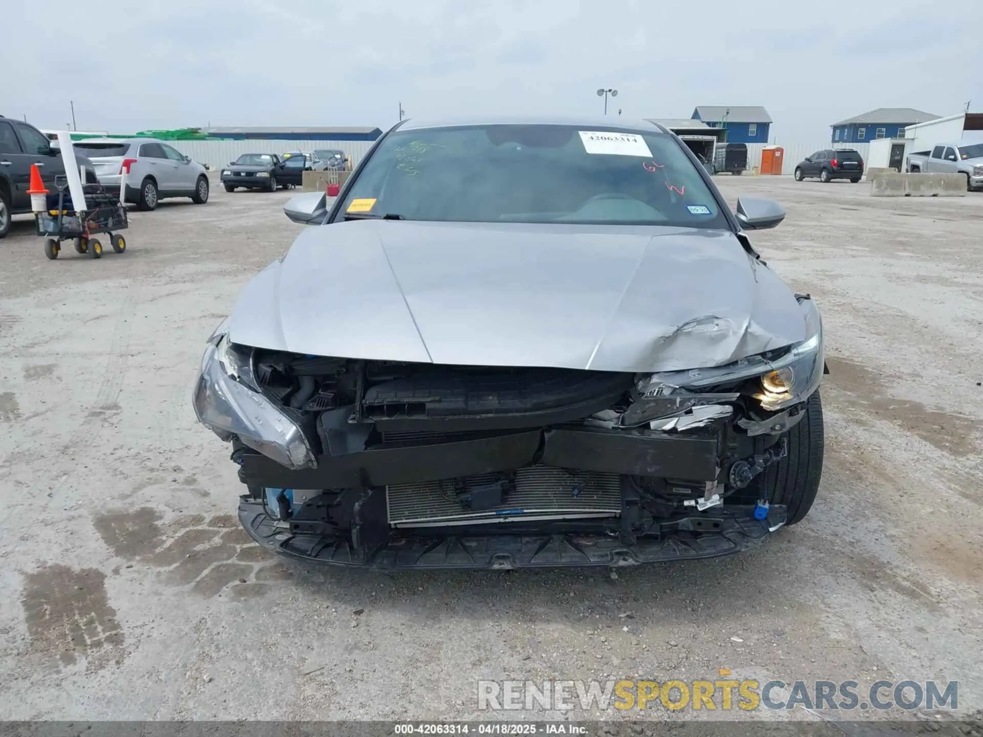 6 fotografías del automóvil dañado 5NPLS4AG1NH061149 HYUNDAI ELANTRA 2022
