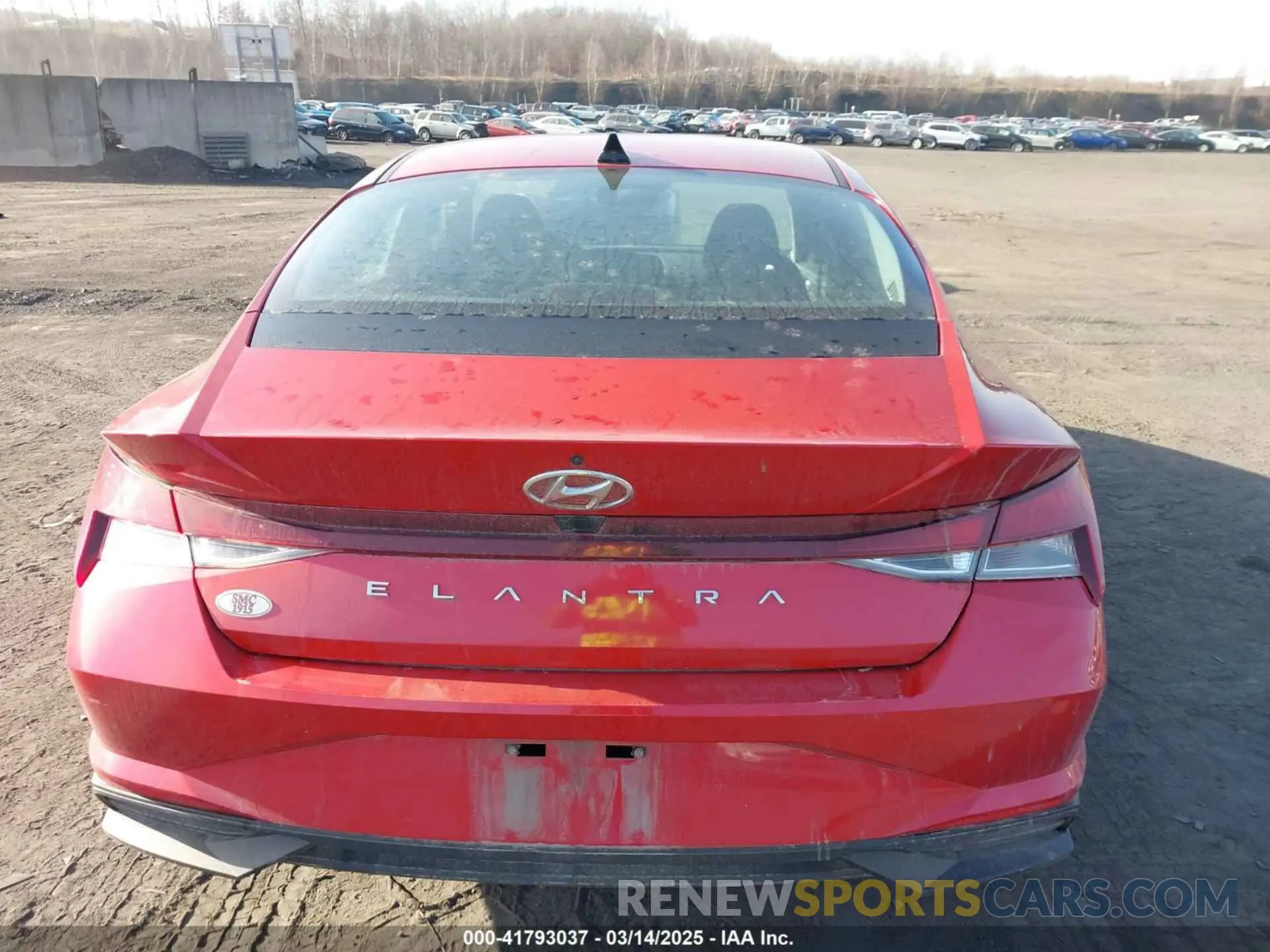 16 fotografías del automóvil dañado 5NPLS4AG1NH072068 HYUNDAI ELANTRA 2022