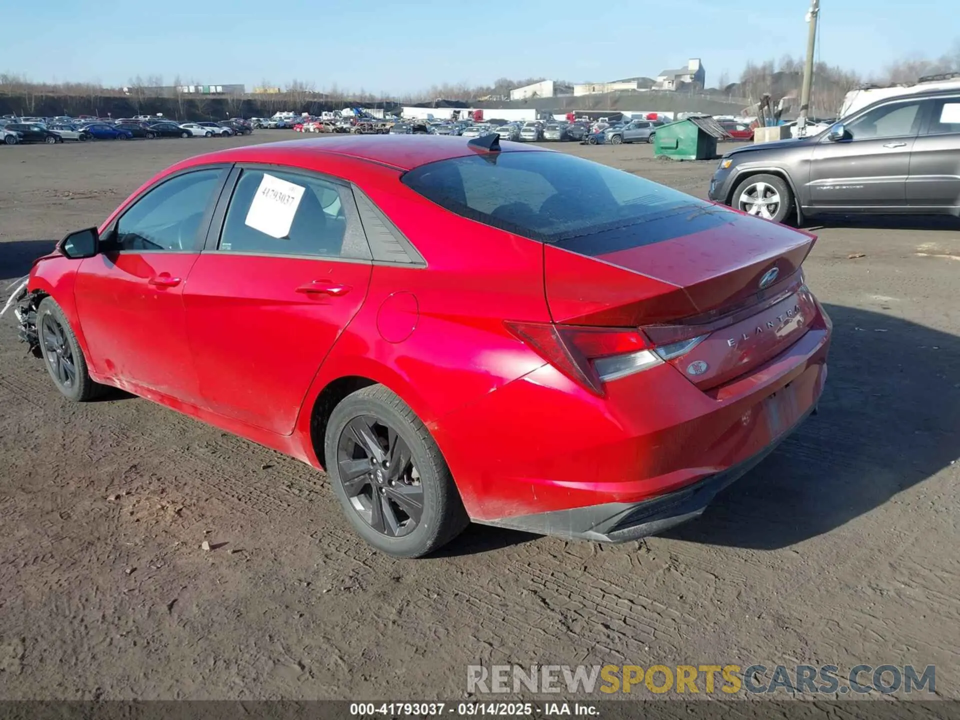 3 fotografías del automóvil dañado 5NPLS4AG1NH072068 HYUNDAI ELANTRA 2022