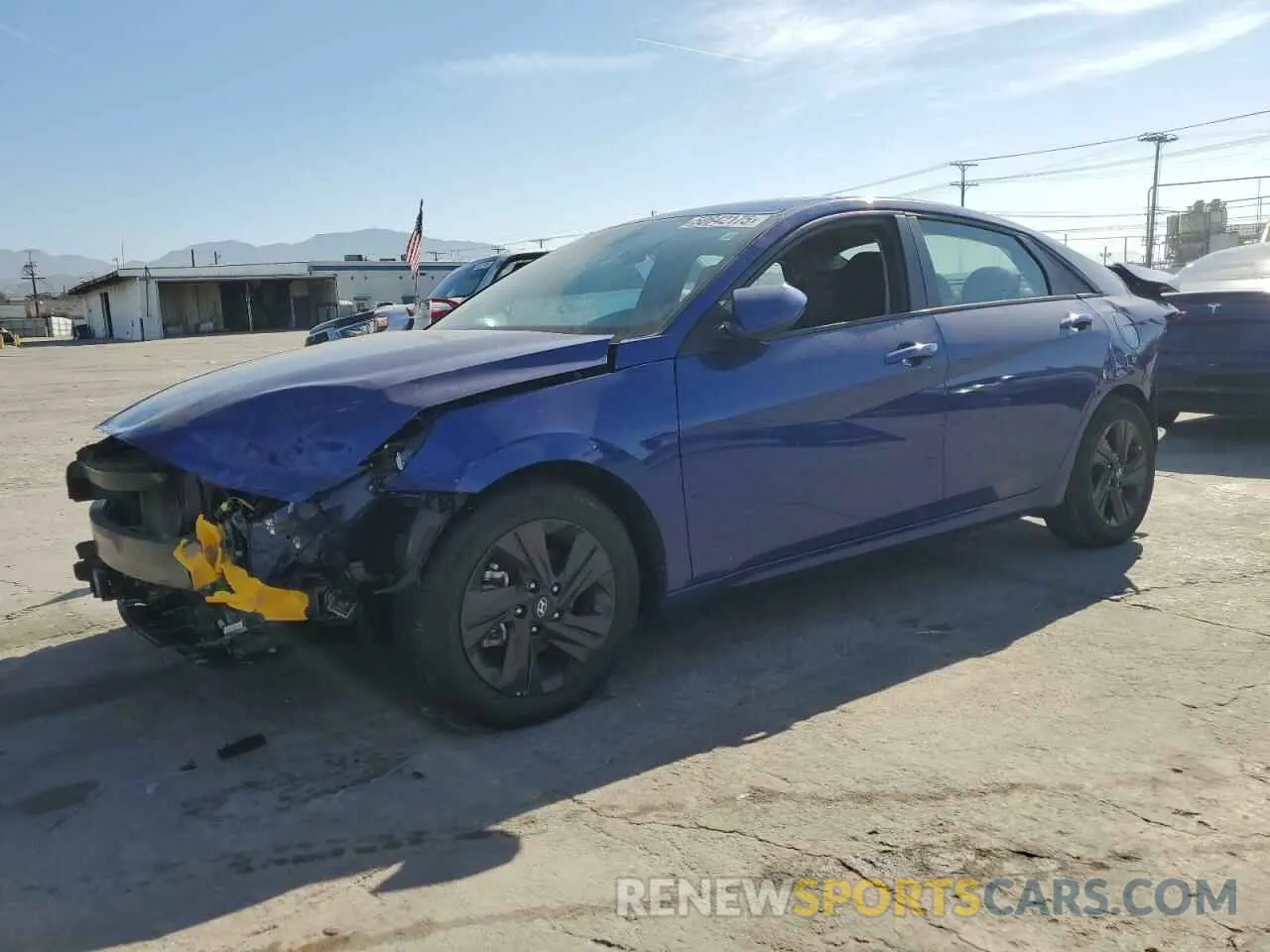 1 fotografías del automóvil dañado 5NPLS4AG2NH073133 HYUNDAI ELANTRA 2022