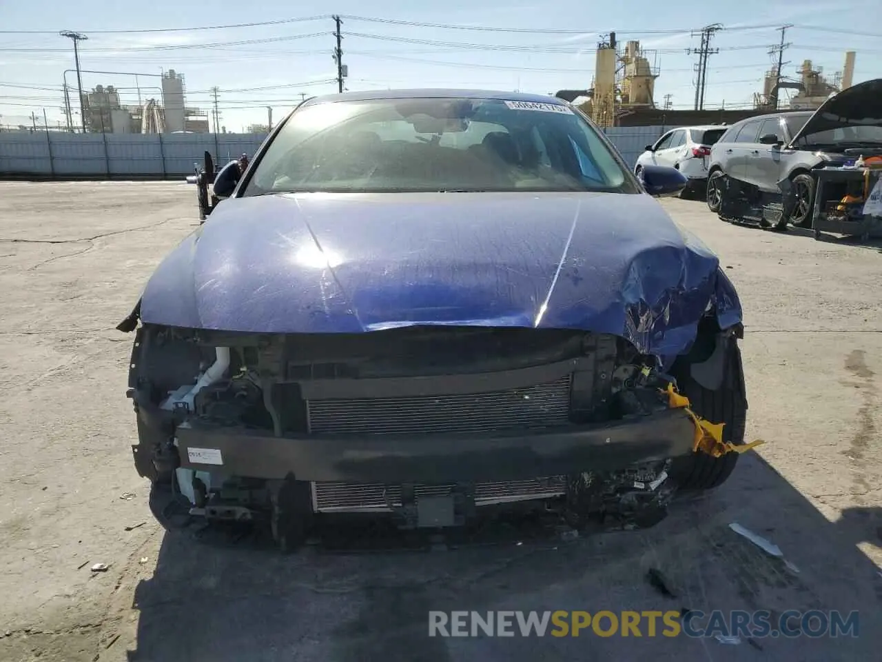 5 fotografías del automóvil dañado 5NPLS4AG2NH073133 HYUNDAI ELANTRA 2022