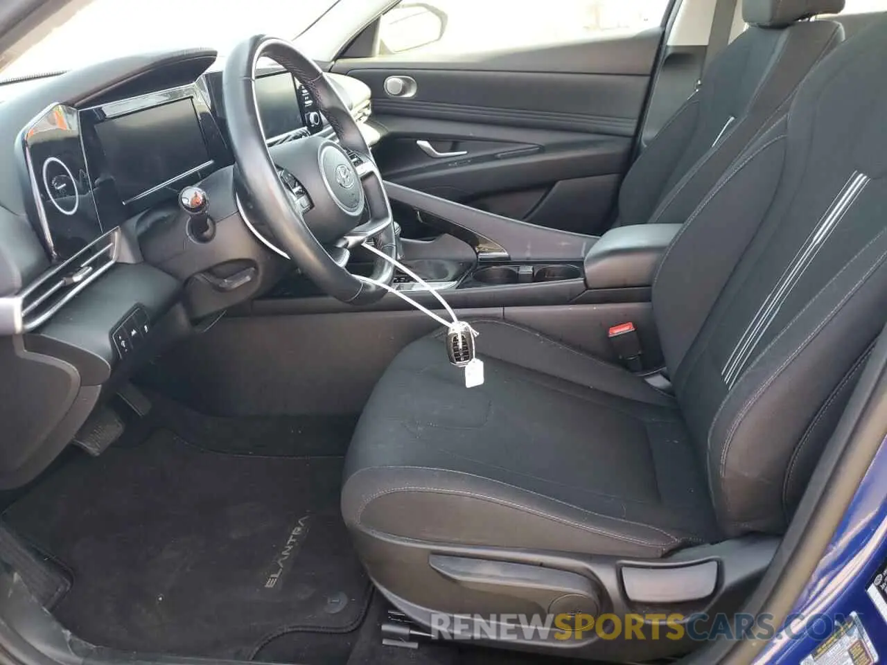 7 fotografías del automóvil dañado 5NPLS4AG2NH073133 HYUNDAI ELANTRA 2022