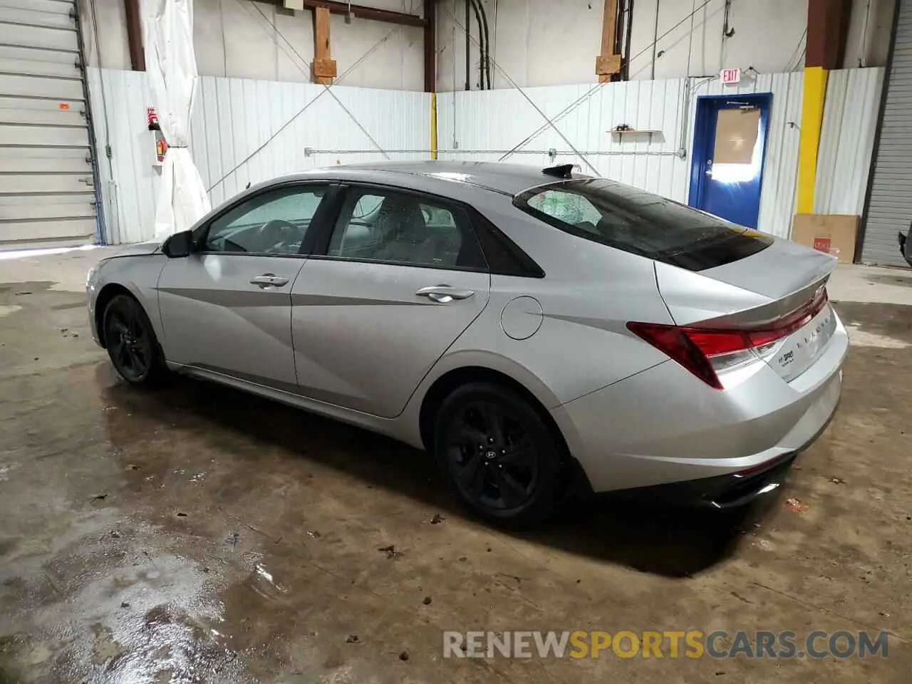 2 fotografías del automóvil dañado 5NPLS4AG2NH083628 HYUNDAI ELANTRA 2022