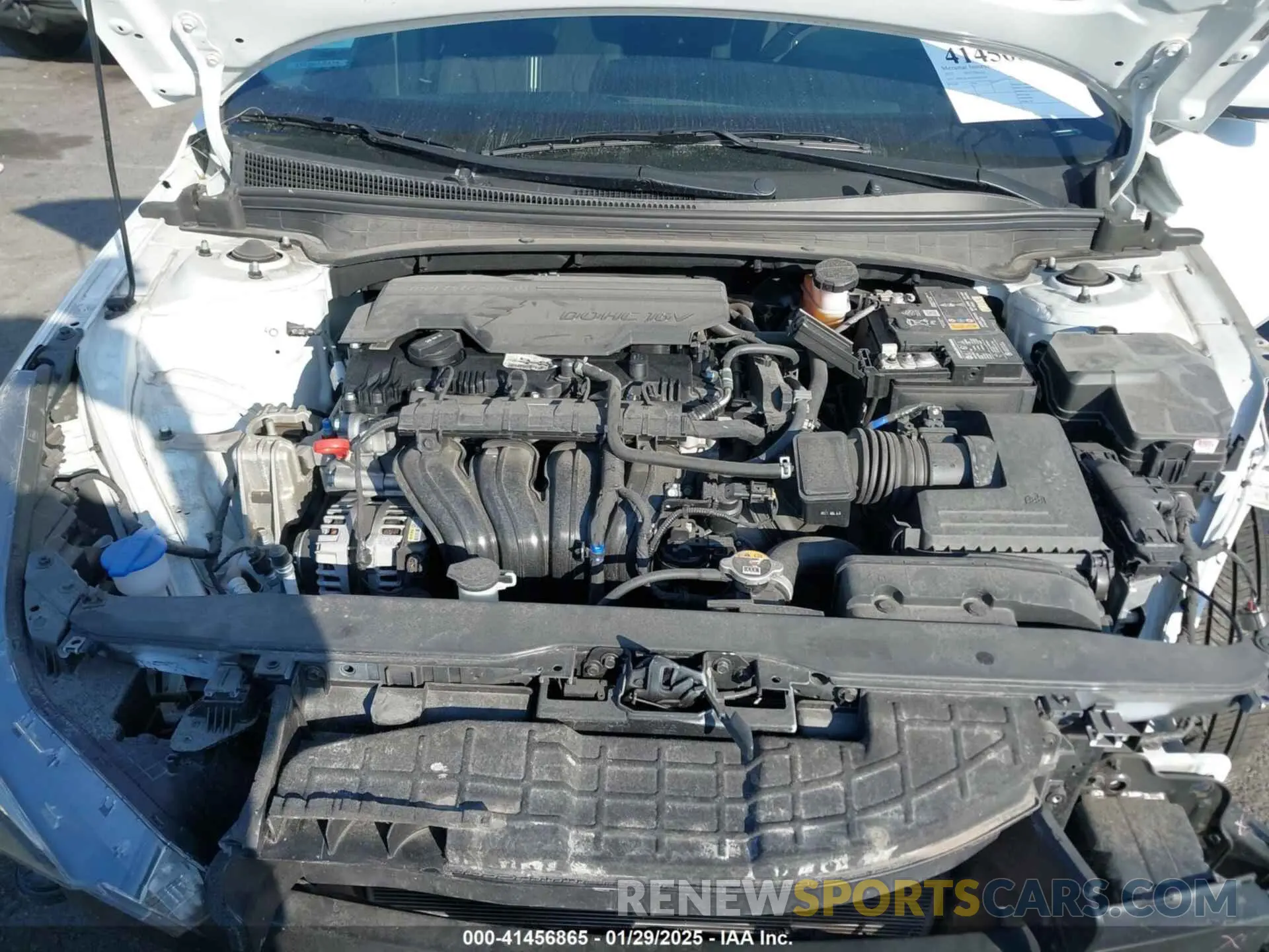 10 fotografías del automóvil dañado 5NPLS4AG3NH077191 HYUNDAI ELANTRA 2022