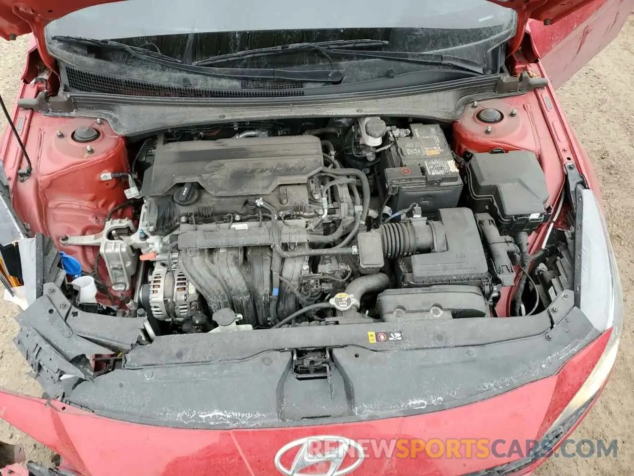 11 fotografías del automóvil dañado 5NPLS4AG4NH057029 HYUNDAI ELANTRA 2022