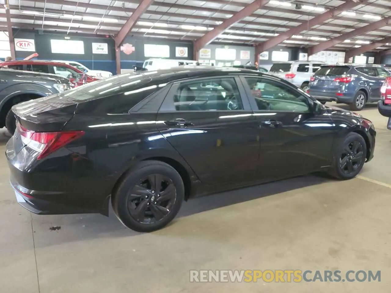 3 fotografías del automóvil dañado 5NPLS4AG5NH080660 HYUNDAI ELANTRA 2022