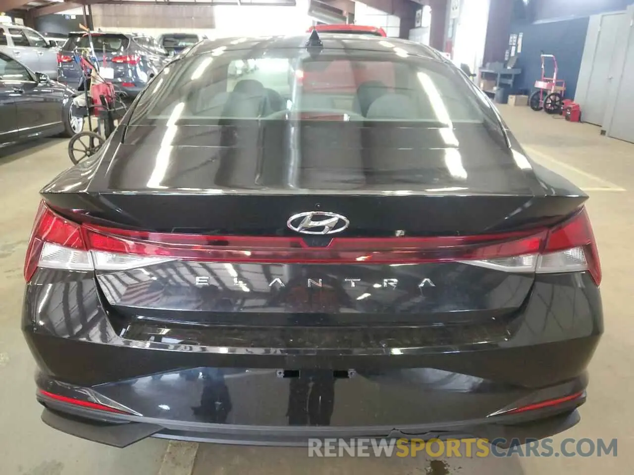 6 fotografías del automóvil dañado 5NPLS4AG5NH080660 HYUNDAI ELANTRA 2022