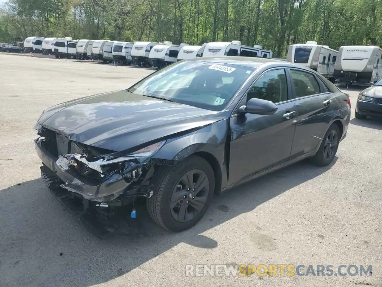 1 fotografías del automóvil dañado 5NPLS4AG5NH085745 HYUNDAI ELANTRA 2022