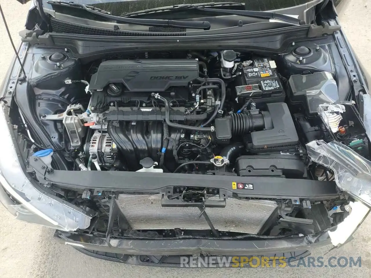 11 fotografías del automóvil dañado 5NPLS4AG5NH085745 HYUNDAI ELANTRA 2022