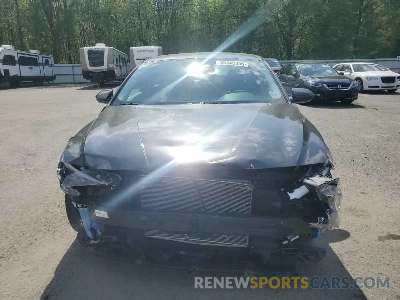 5 fotografías del automóvil dañado 5NPLS4AG5NH085745 HYUNDAI ELANTRA 2022