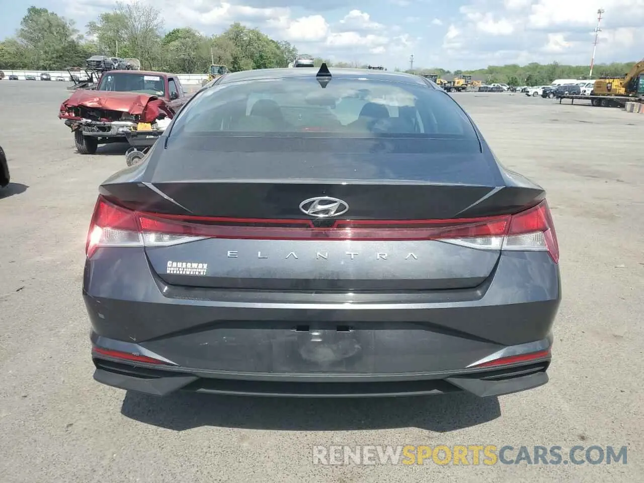 6 fotografías del automóvil dañado 5NPLS4AG5NH085745 HYUNDAI ELANTRA 2022