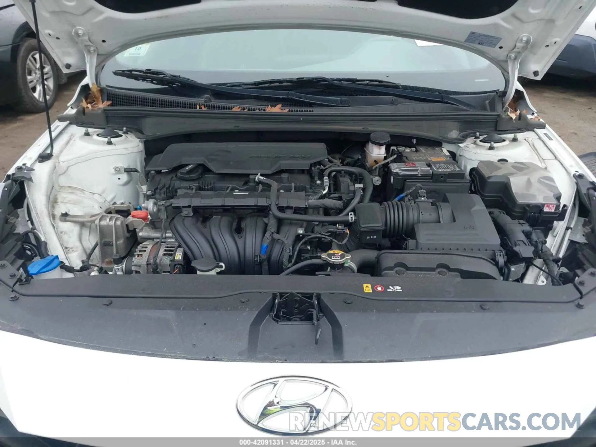 10 fotografías del automóvil dañado 5NPLS4AG6NH057761 HYUNDAI ELANTRA 2022