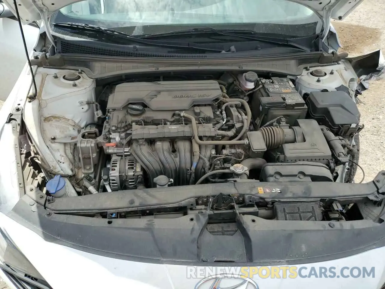13 fotografías del automóvil dañado 5NPLS4AG6NH066802 HYUNDAI ELANTRA 2022
