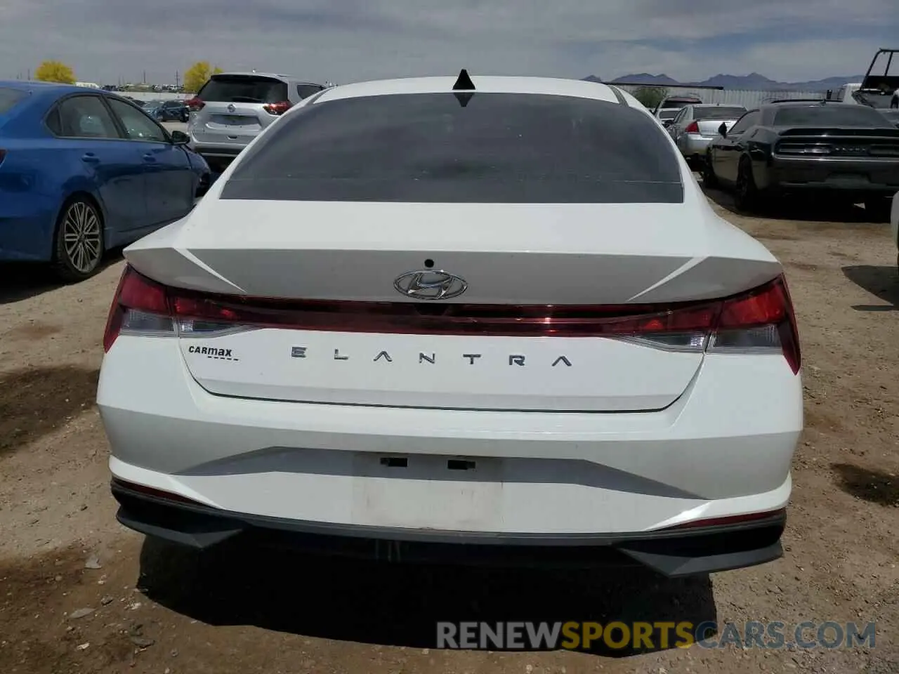 6 fotografías del automóvil dañado 5NPLS4AG6NH066802 HYUNDAI ELANTRA 2022