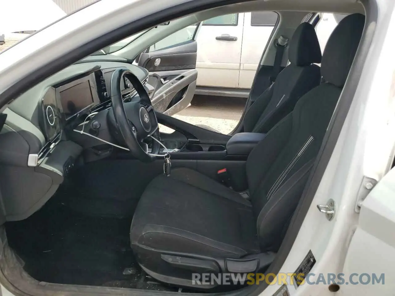 7 fotografías del automóvil dañado 5NPLS4AG6NH066802 HYUNDAI ELANTRA 2022