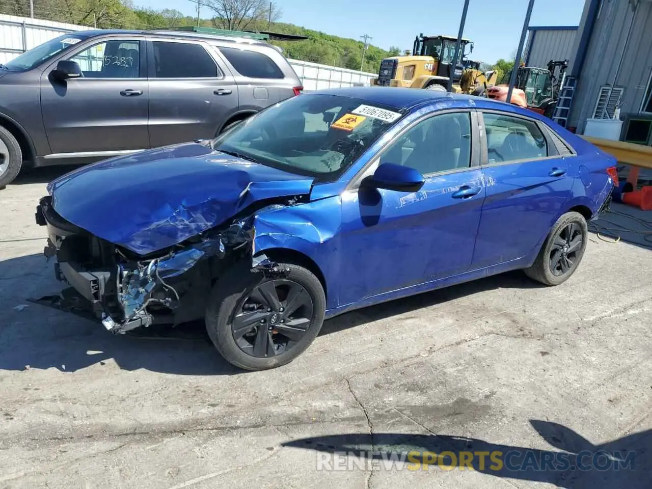 1 fotografías del automóvil dañado 5NPLS4AG8NH060208 HYUNDAI ELANTRA 2022