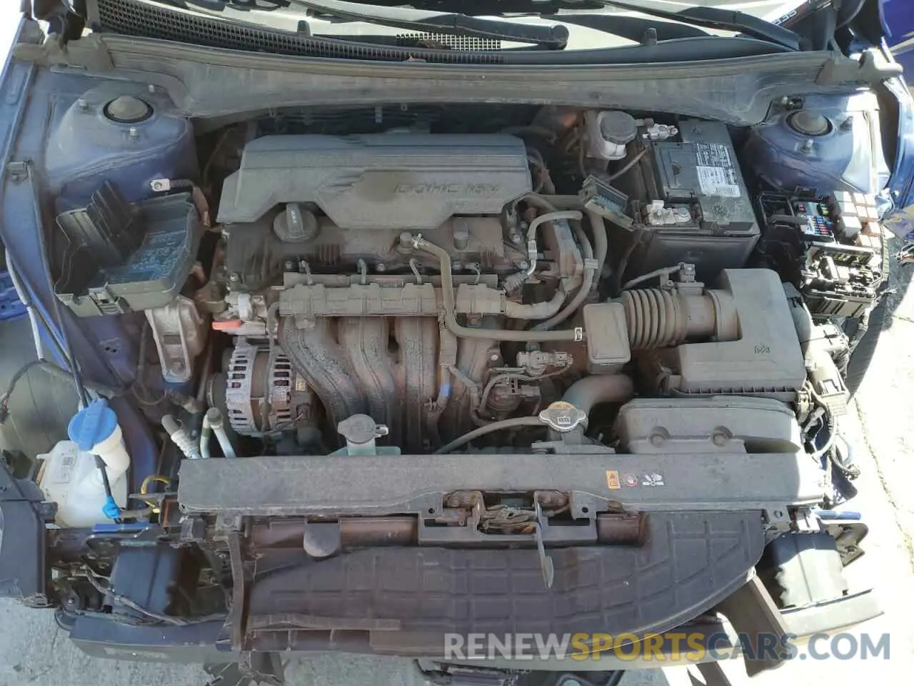 11 fotografías del automóvil dañado 5NPLS4AG8NH060208 HYUNDAI ELANTRA 2022