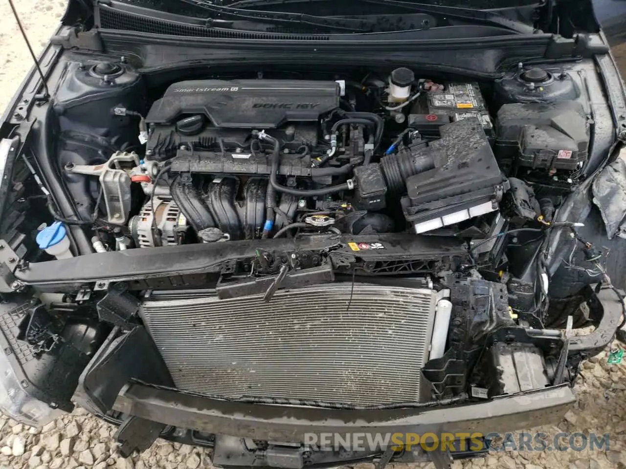 11 fotografías del automóvil dañado 5NPLS4AG8NH072424 HYUNDAI ELANTRA 2022