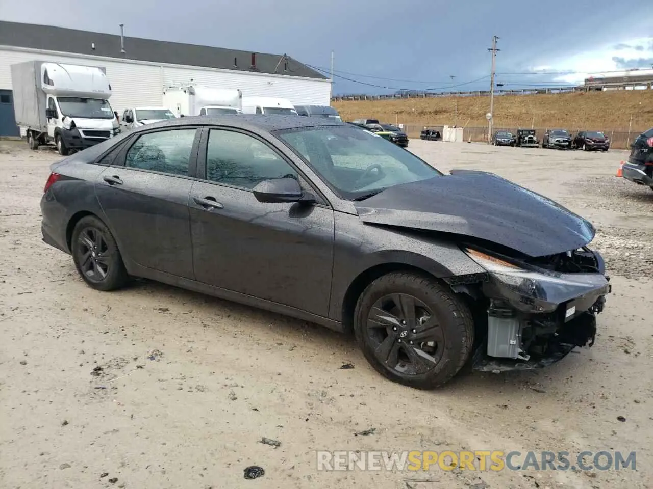 4 fotografías del automóvil dañado 5NPLS4AG8NH072424 HYUNDAI ELANTRA 2022