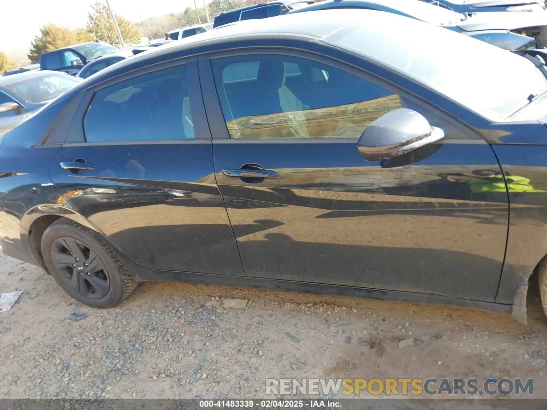 12 fotografías del automóvil dañado 5NPLS4AG8NH086713 HYUNDAI ELANTRA 2022