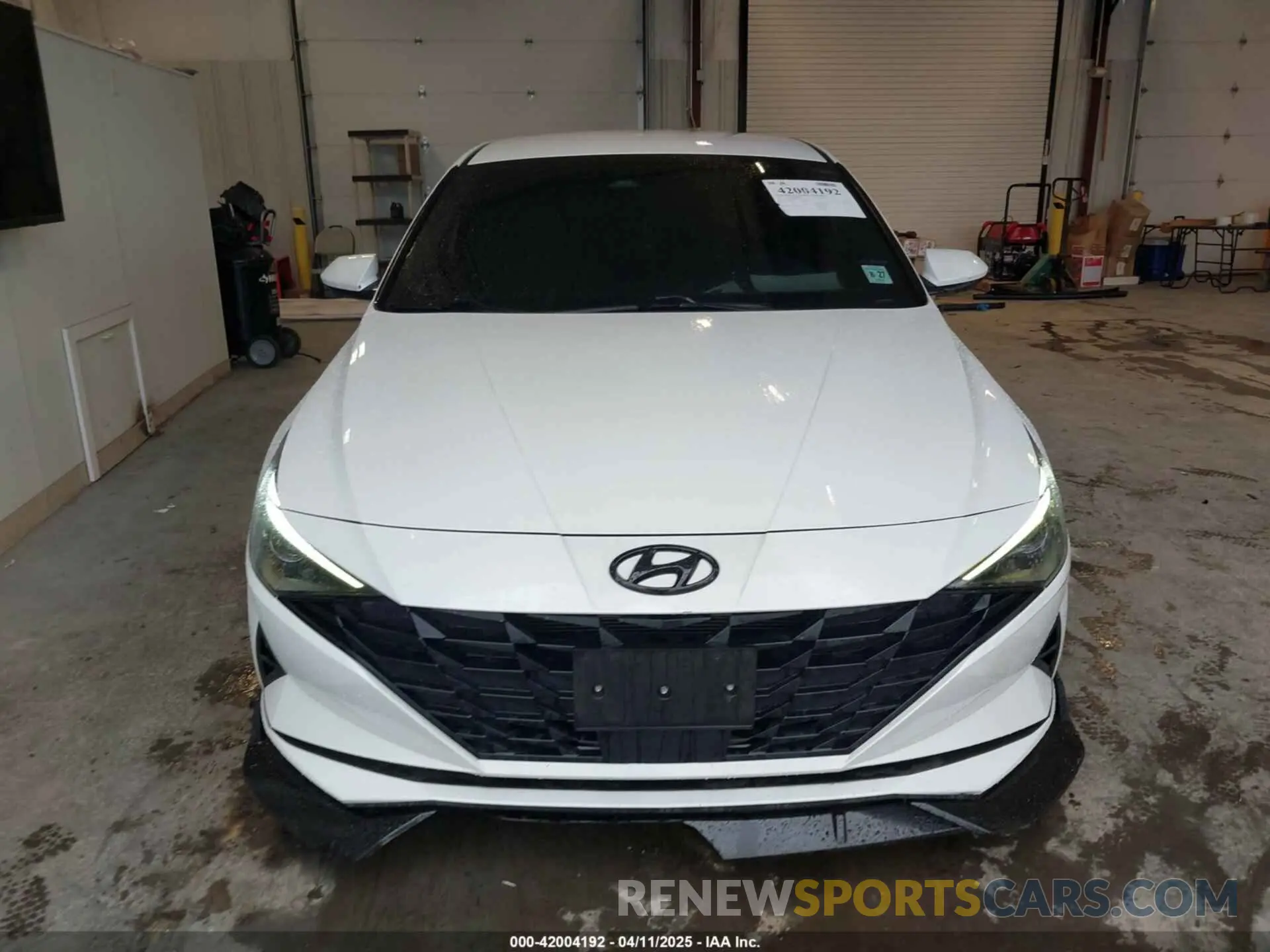 12 fotografías del automóvil dañado 5NPLS4AG9NH055048 HYUNDAI ELANTRA 2022