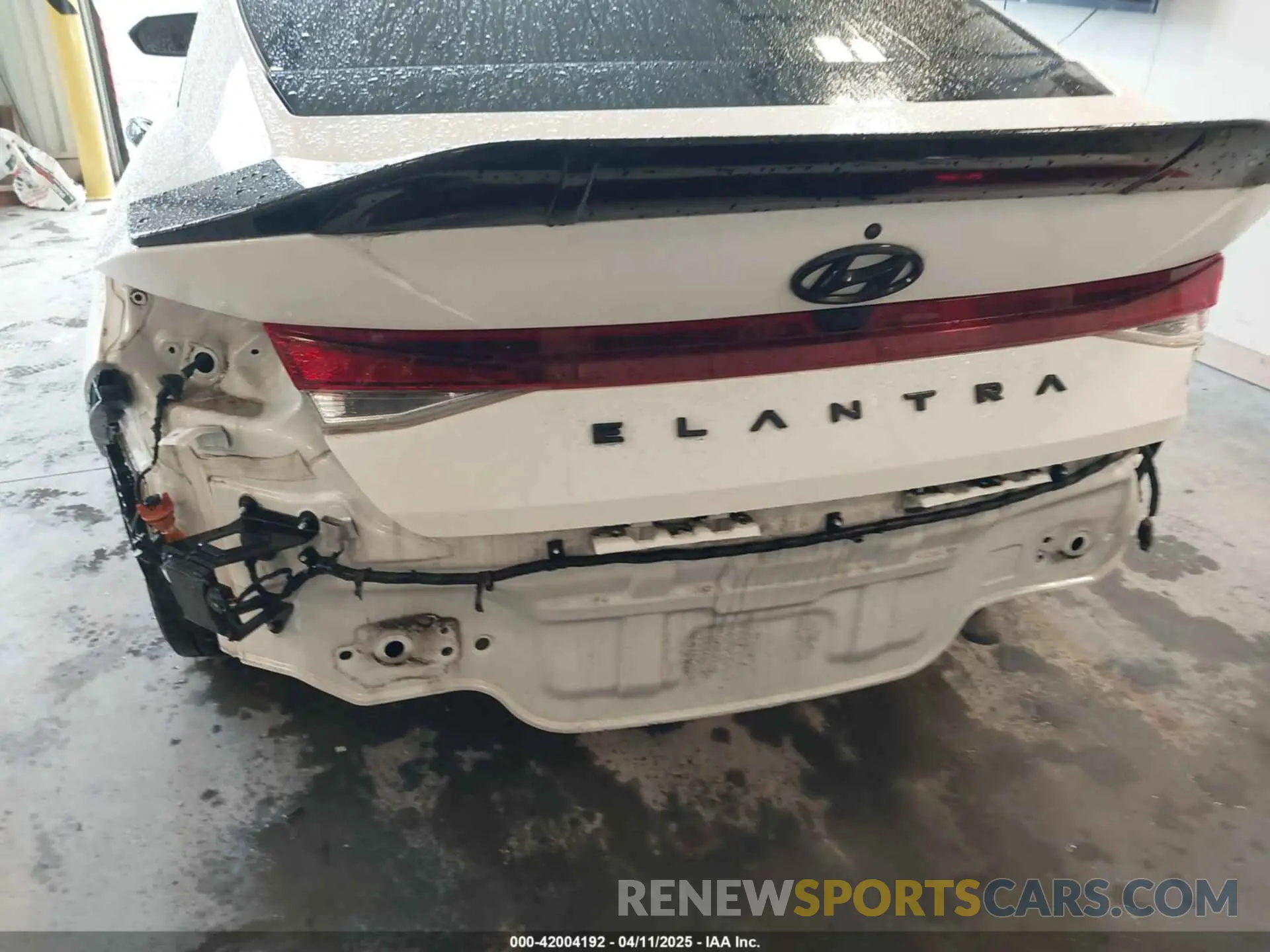6 fotografías del automóvil dañado 5NPLS4AG9NH055048 HYUNDAI ELANTRA 2022