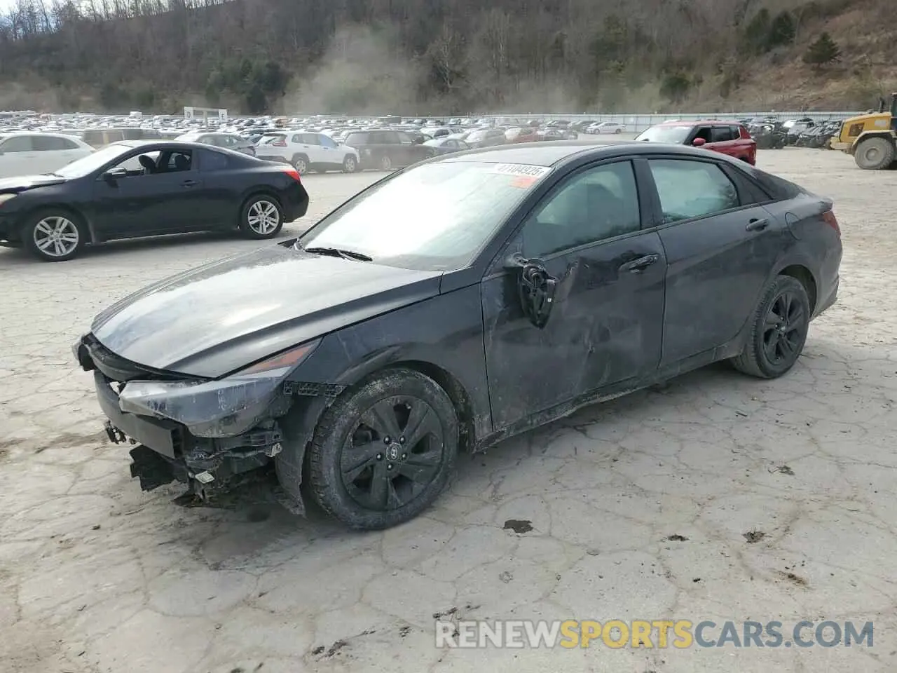1 fotografías del automóvil dañado 5NPLS4AG9NH056085 HYUNDAI ELANTRA 2022