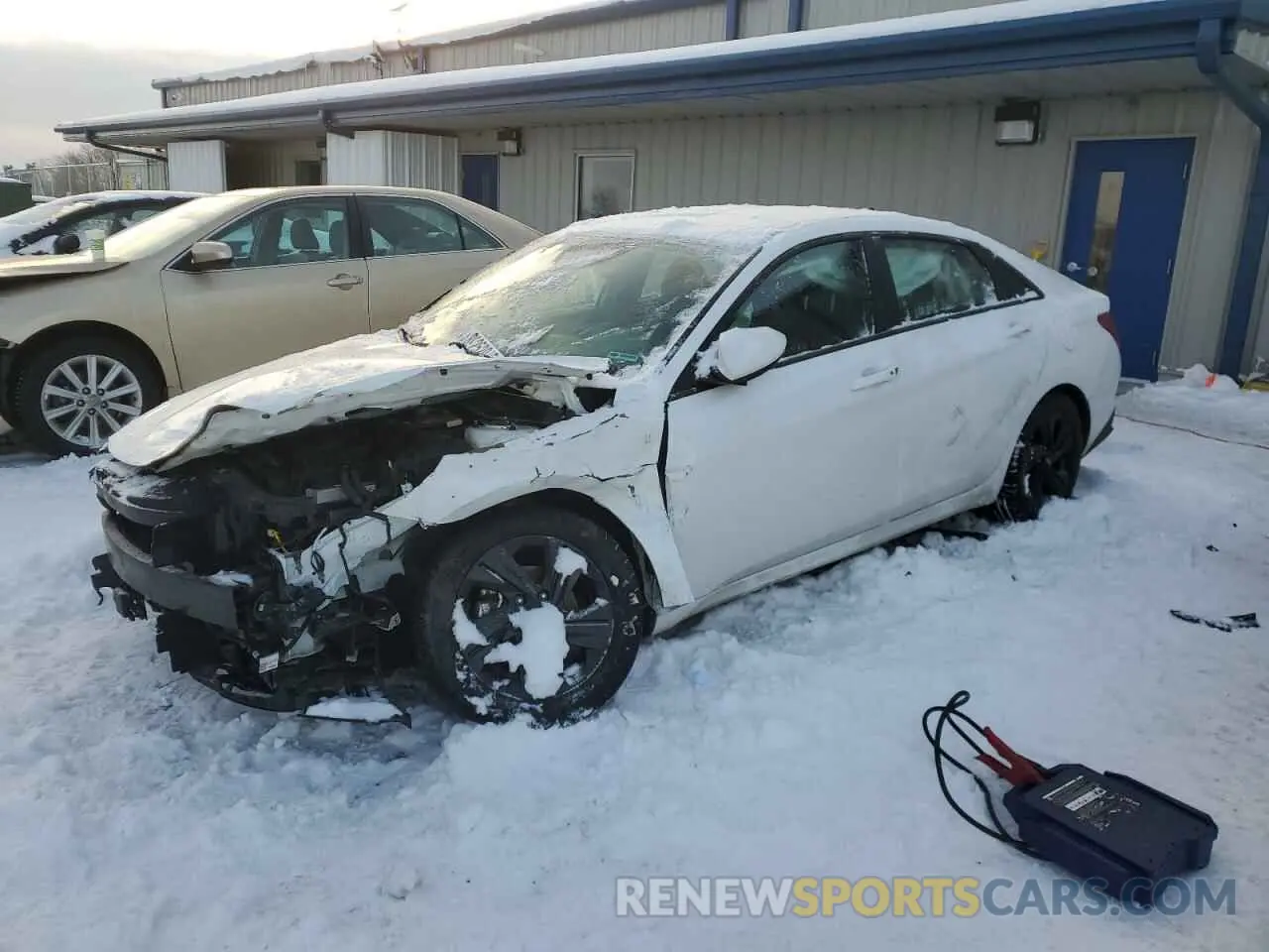 1 fotografías del automóvil dañado 5NPLS4AG9NH059780 HYUNDAI ELANTRA 2022