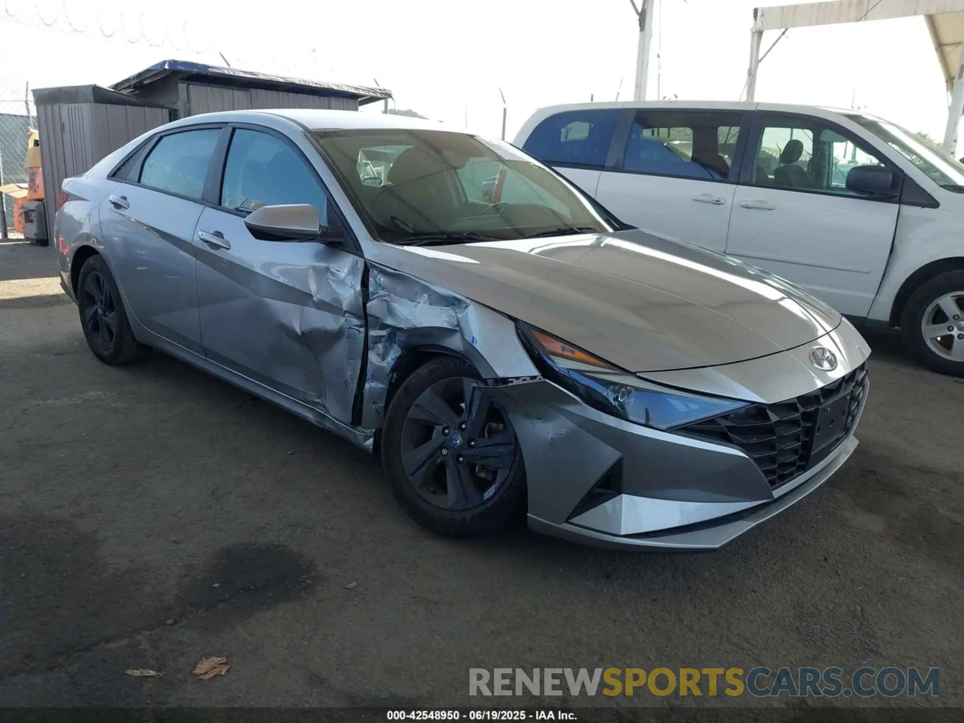1 fotografías del automóvil dañado 5NPLS4AG9NH078247 HYUNDAI ELANTRA 2022