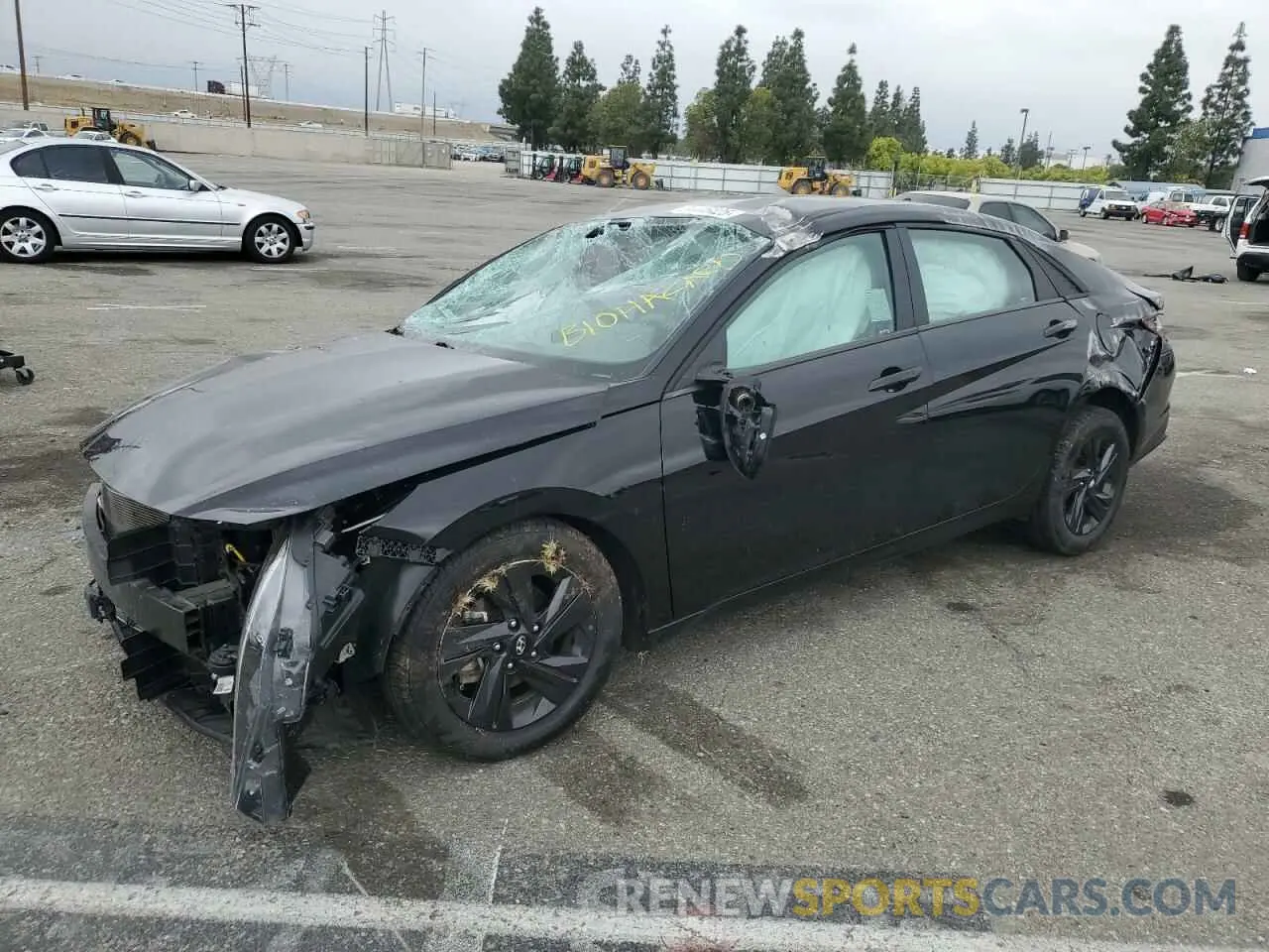 1 fotografías del automóvil dañado 5NPLS4AGXNH058380 HYUNDAI ELANTRA 2022