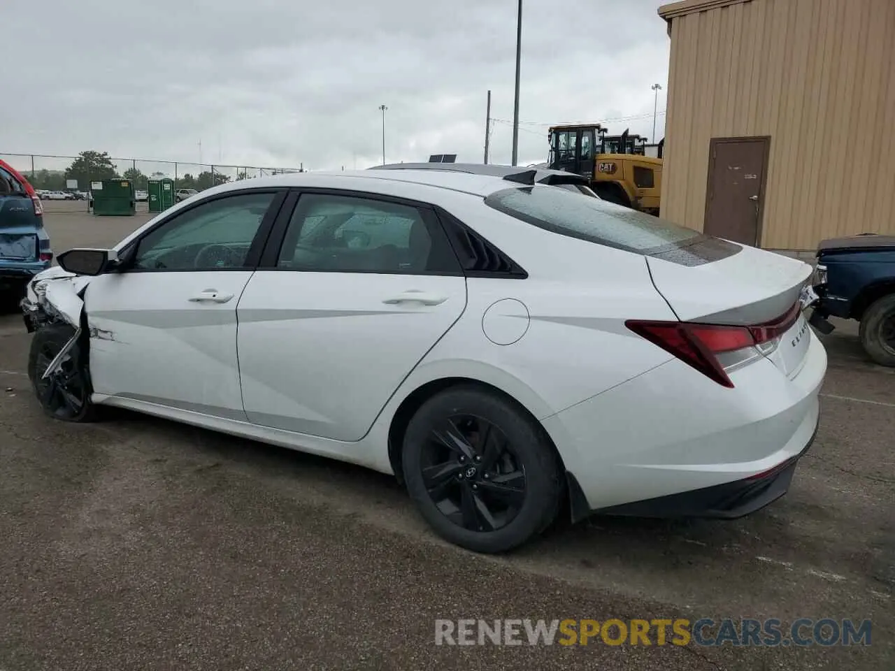 2 fotografías del automóvil dañado 5NPLS4AGXNH066804 HYUNDAI ELANTRA 2022