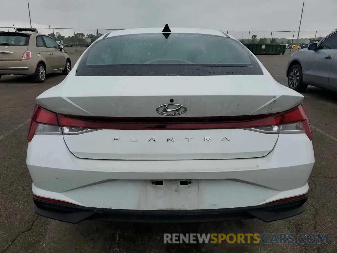 6 fotografías del automóvil dañado 5NPLS4AGXNH066804 HYUNDAI ELANTRA 2022