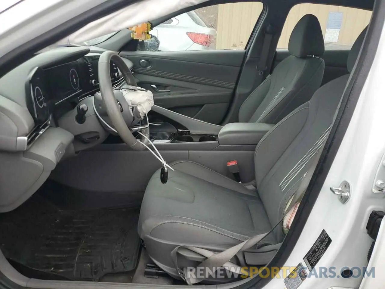 7 fotografías del automóvil dañado 5NPLS4AGXNH066804 HYUNDAI ELANTRA 2022