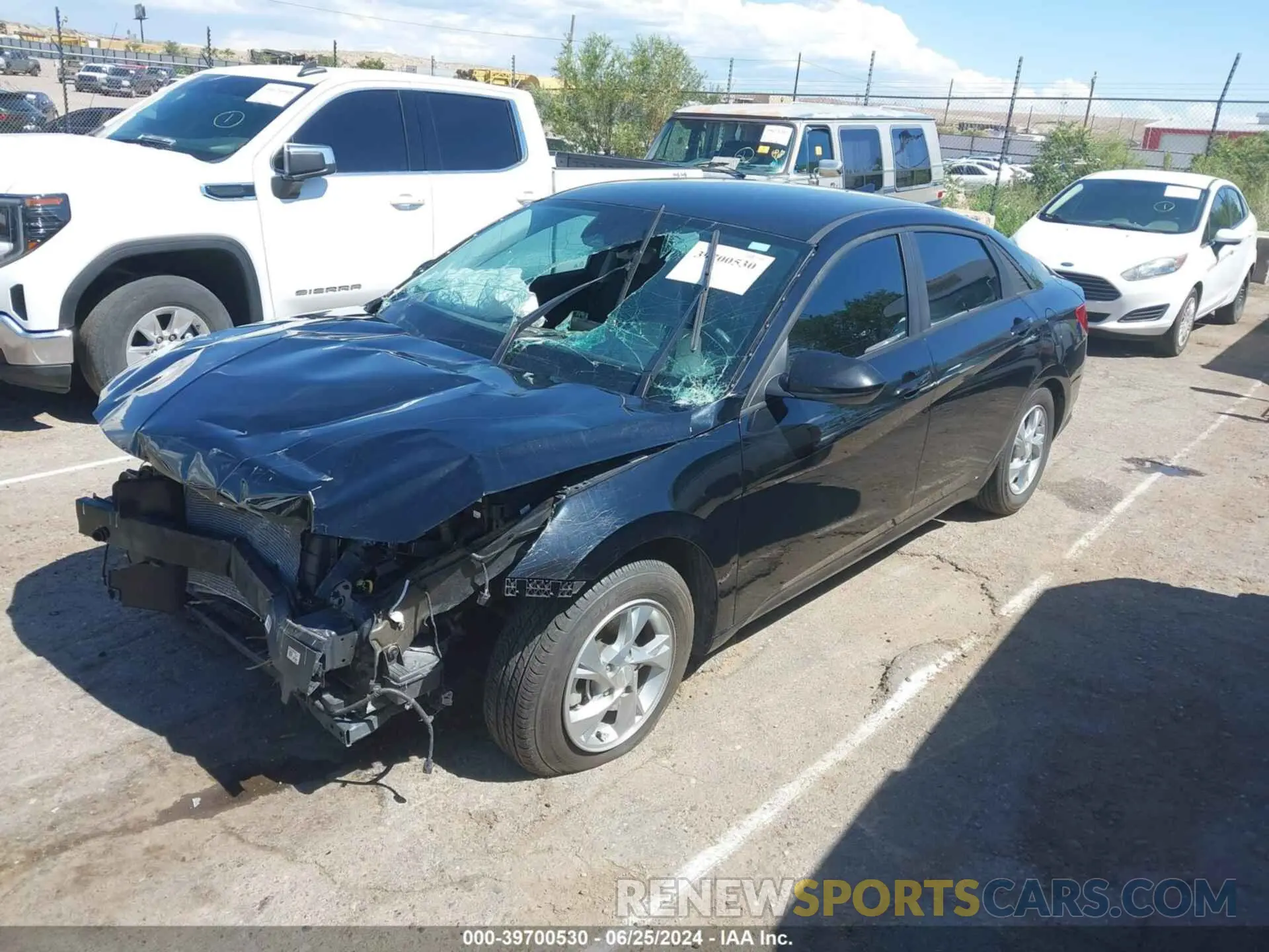 2 fotografías del automóvil dañado KMHLL4AG1NU343287 HYUNDAI ELANTRA 2022