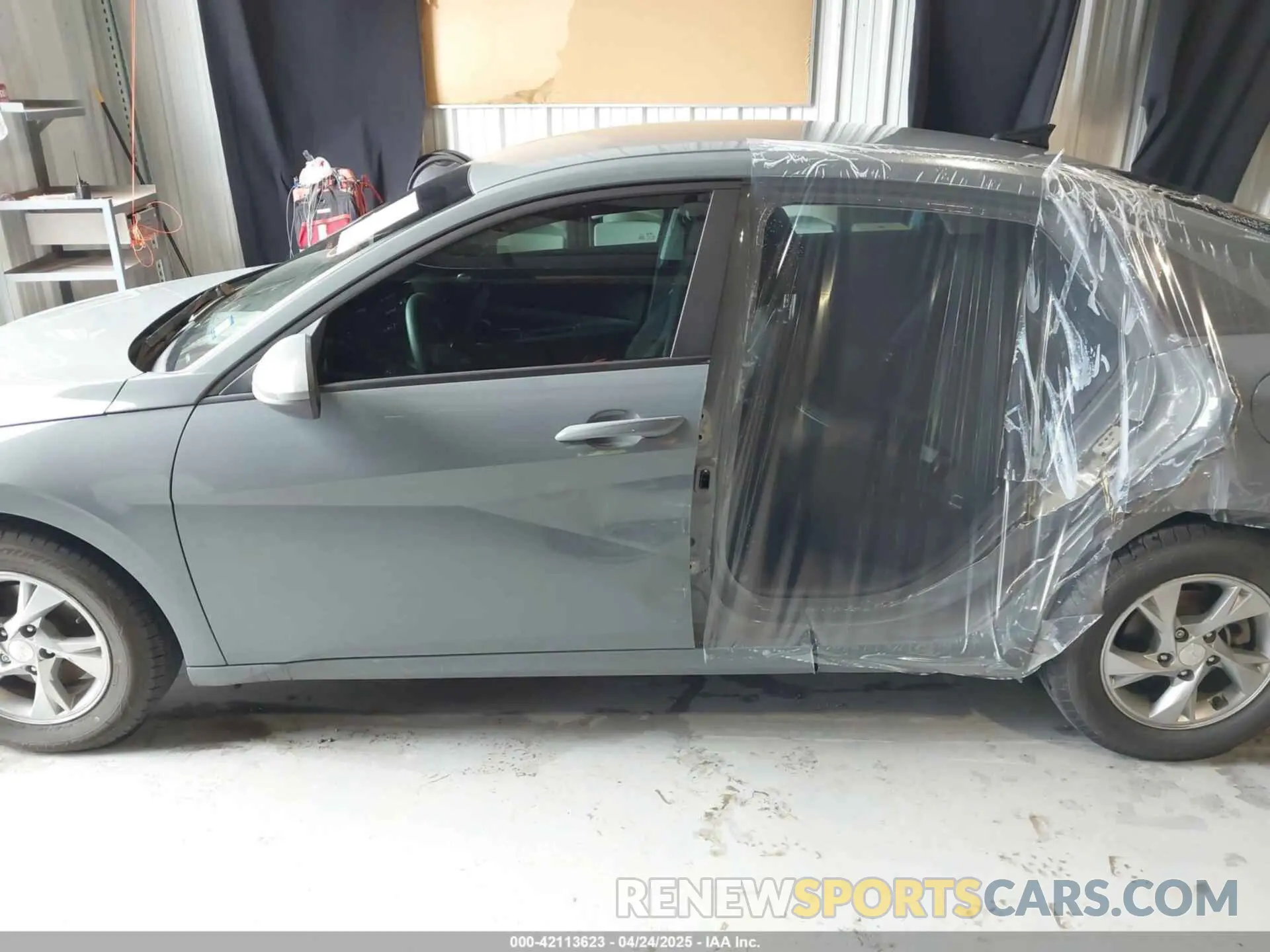 14 fotografías del automóvil dañado KMHLL4AG1NU368383 HYUNDAI ELANTRA 2022