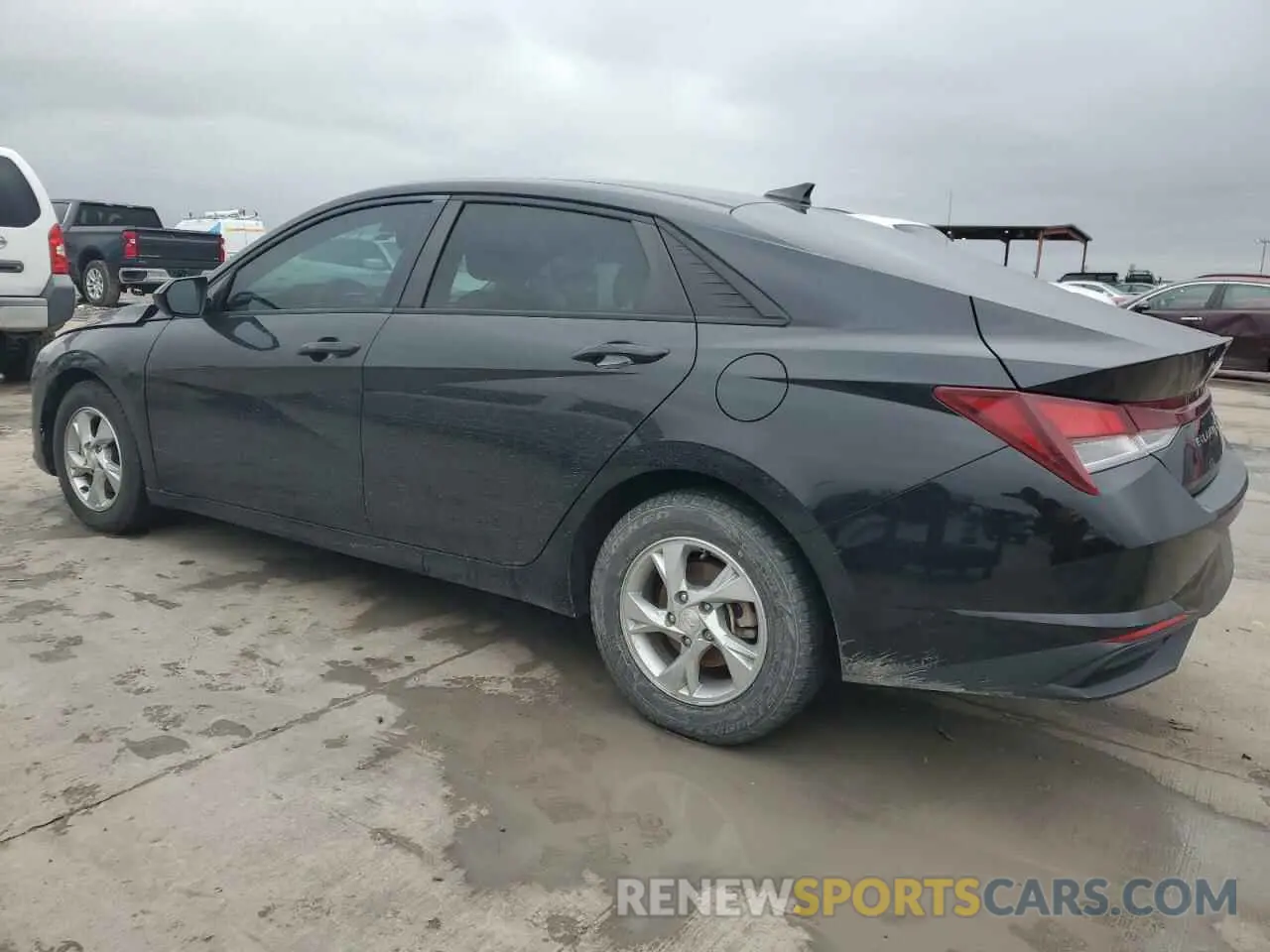 2 fotografías del automóvil dañado KMHLL4AG3NU245071 HYUNDAI ELANTRA 2022