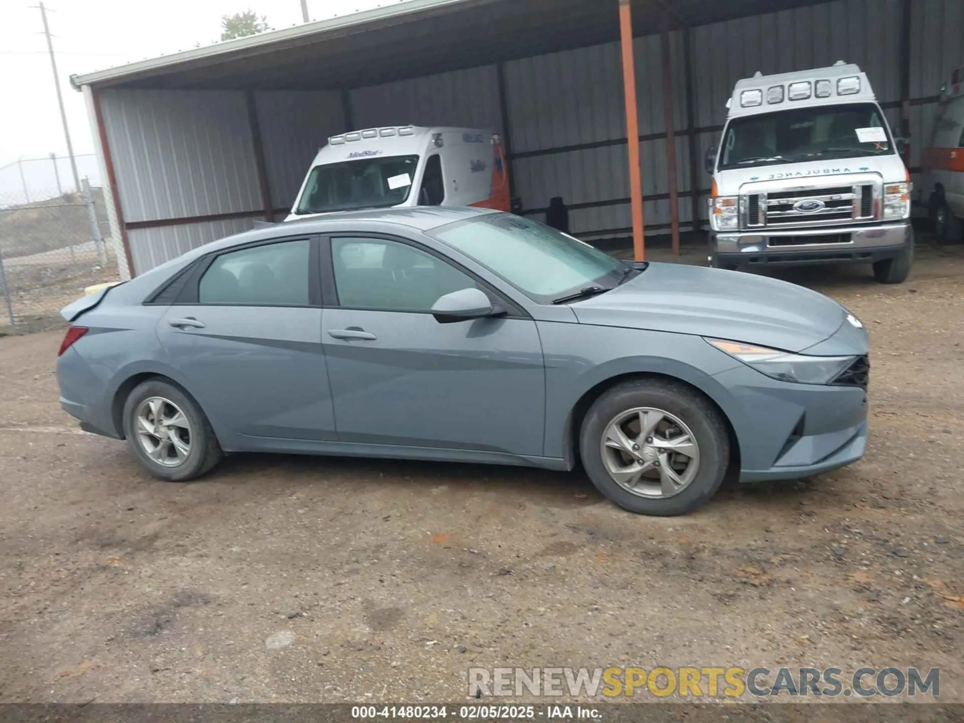 14 fotografías del automóvil dañado KMHLL4AG3NU351004 HYUNDAI ELANTRA 2022