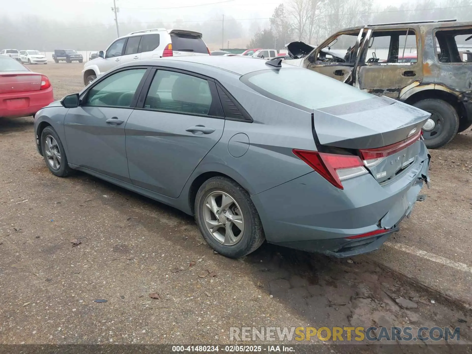 3 fotografías del automóvil dañado KMHLL4AG3NU351004 HYUNDAI ELANTRA 2022