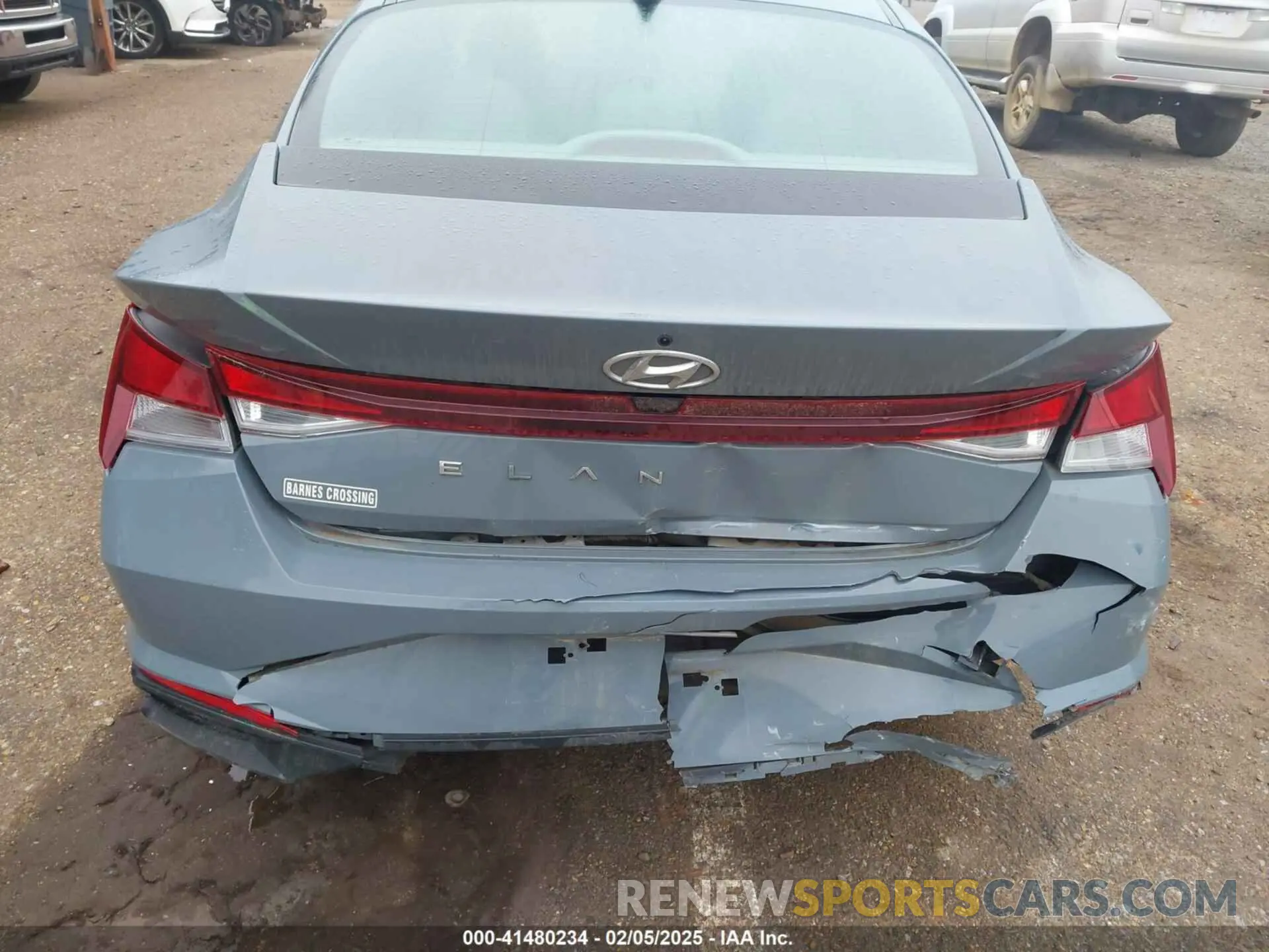 6 fotografías del automóvil dañado KMHLL4AG3NU351004 HYUNDAI ELANTRA 2022